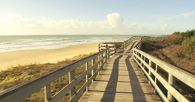 Plage proche de Bois Plage en Ré