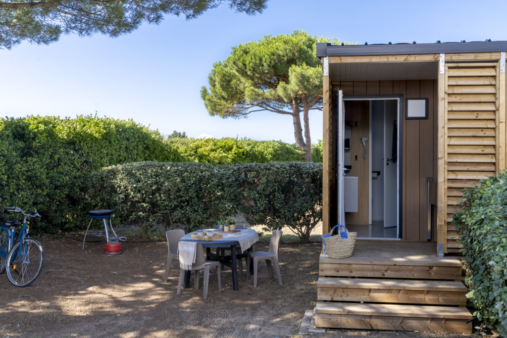 Emplacement PREMIUM – sanitaires & cuisine privatifs